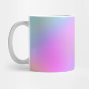 Rainbow Colors Abstract Blurry Gradient Ombre Soft Tie Dye Look Mug